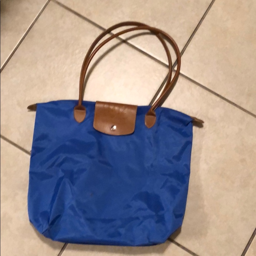Sturdy blue bag